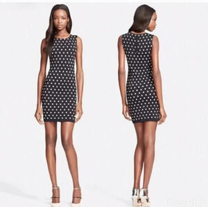 Alice & Olivia(Revolve)Martha Polka Dots Mini Dress(M)